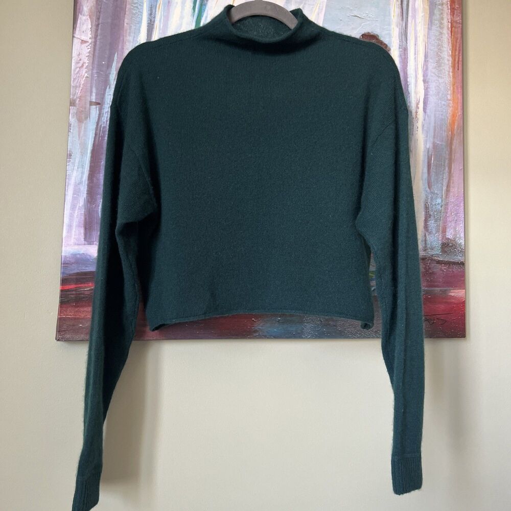 Reformation Womens Sz S 100% Cashmere Sweater Cropped EXCELLENT